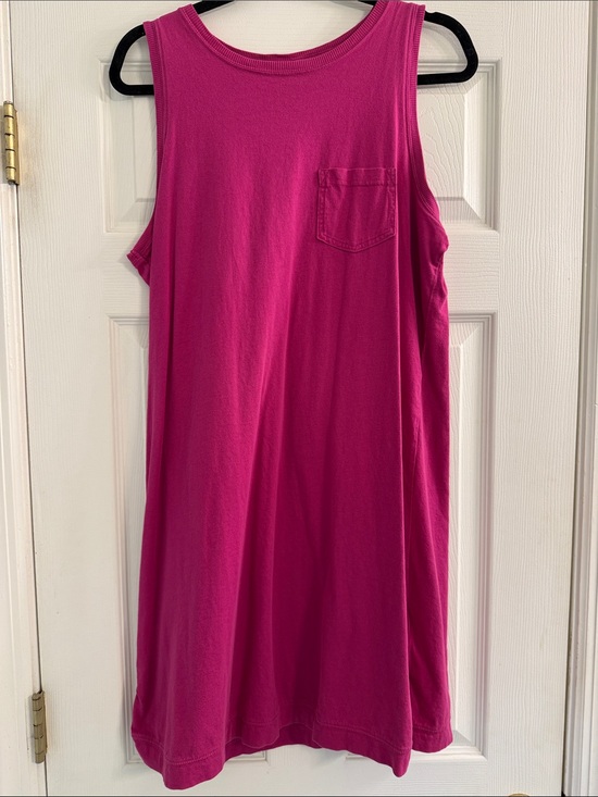 Old Navy Dresses & Skirts - Old Navy Bright Fuchsia Sleeveless Pocket Dress - Size Large Tall